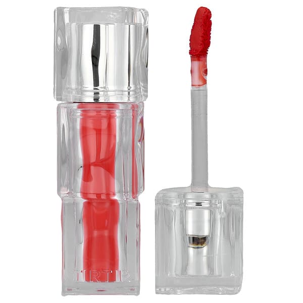 TIRTIR, 水潤光澤脣釉，02 Merry Coral，0.14 盎司（4 克）