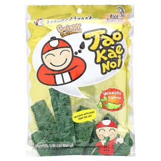 Tao Kae Noi‏, Crispy Seaweed Snack, Wasabi, 1.12 oz (32 g)