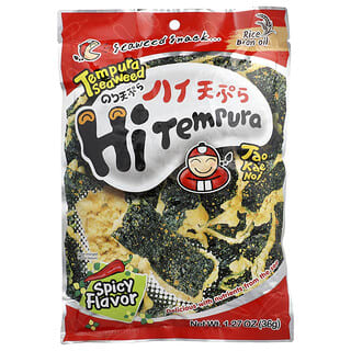 Tao Kae Noi, HiTempura Seaweed Snack, Spicy, 1.27 oz (36 g)
