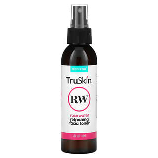 TruSkin, Rose Water Refreshing Facial Toner, 4 fl oz (118 ml)