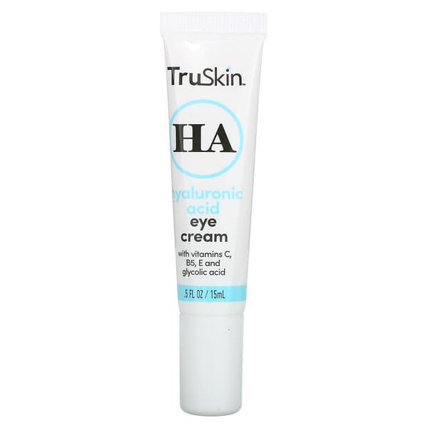 TruSkin, Crema con ácido hialurónico para los ojos, 15 ml (0,5 oz. Líq.)