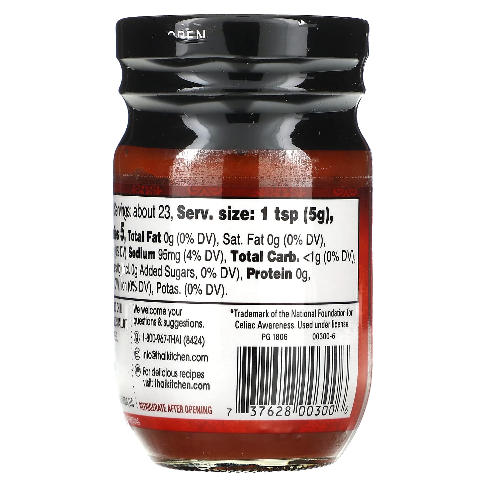 Thai Kitchen Red Curry Paste Hot 4 Oz 113 G   11 