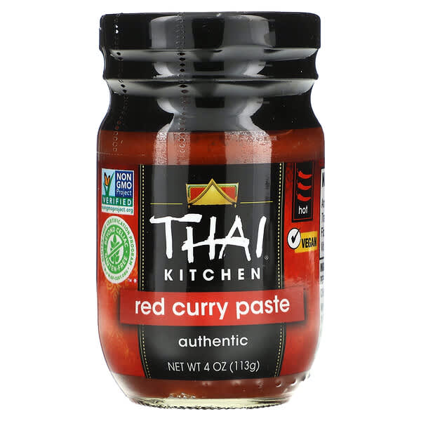 Thai Kitchen, 紅咖喱醬，熱辣，4 盎司（113 克）