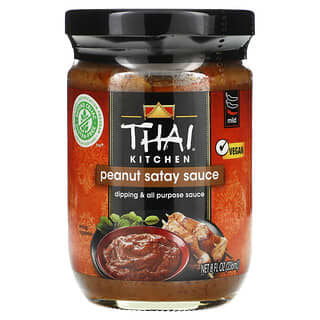 Thai Kitchen, Salsa satay de maní, Suave, 236 ml (8 oz. líq.)