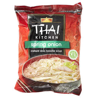 Thai Kitchen, Sopa instantánea de arroz y fideos, Cebolleta`` 45 g (1,6 oz)