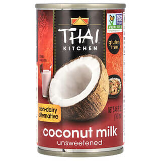 Thai Kitchen, Lait de coco, Non sucré, 161 ml