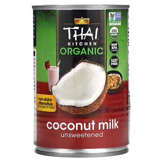 Thai Kitchen, Органическое кокосовое молоко, несладкое, 403 мл (13,66 жидк. Унции)