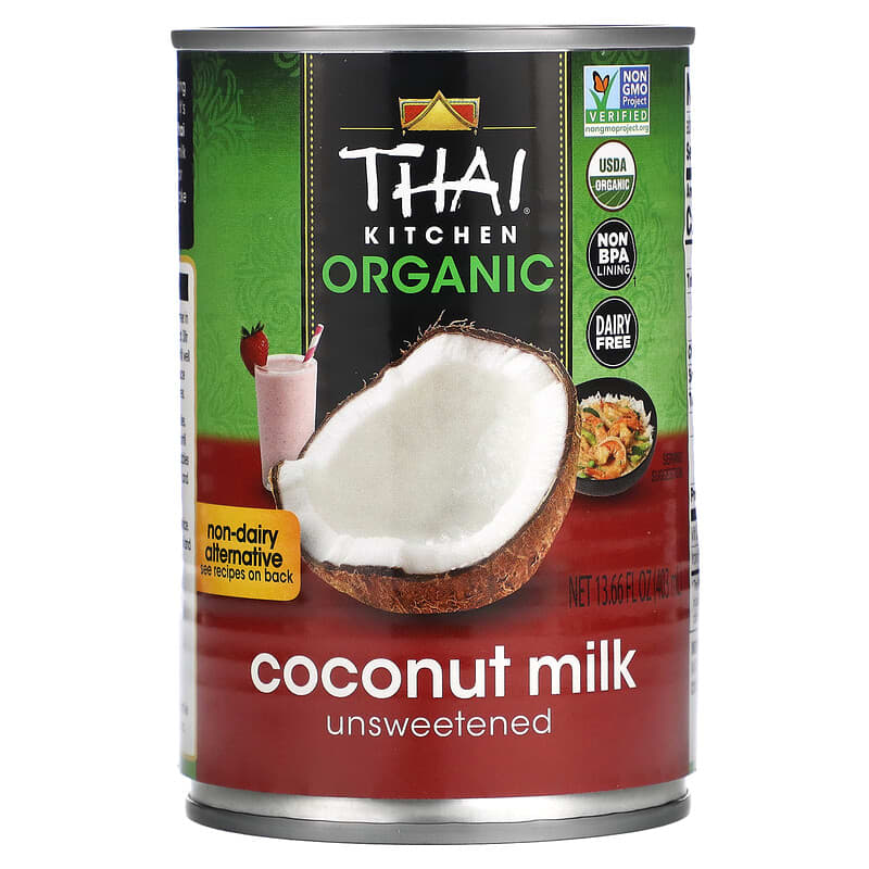 Lapte de cocos organic, neindulcit, 13,66 fl oz (403 ml)