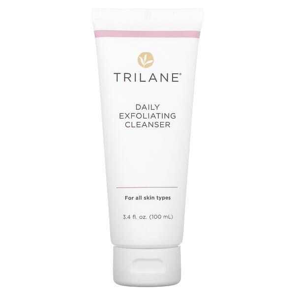 Trilane, デイリーエクスフォリエイティングクレンザー、100ml（3.4液量オンス）