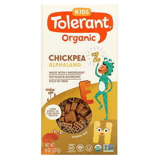 Tolerant, Kids, Organic Chickpea Alphaland, 8 oz (227 g)