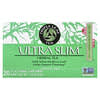 Ultra Slim, תה צמחים עם עלי תות-עץ לבן, נטול קפאין, 20 שקיקי תה, 33 גרם (1.16 אונקיות)