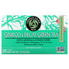 зеленый чай с гинкго и без кофеина, 20 чайных пакетиков, 36 г (1,27 унции)