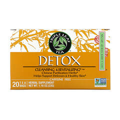 Triple Leaf Tea, Detox, Sem Cafeína, 20 Saquinhos de Chá, 33 g (1,16 oz)