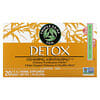 Detox, без кофеина, 20 чайных пакетиков, 33 г (1,16 унции)