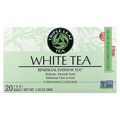 Triple Leaf Tea, White Tea, 20 Tea Bags, 1.34 oz (38 g)
