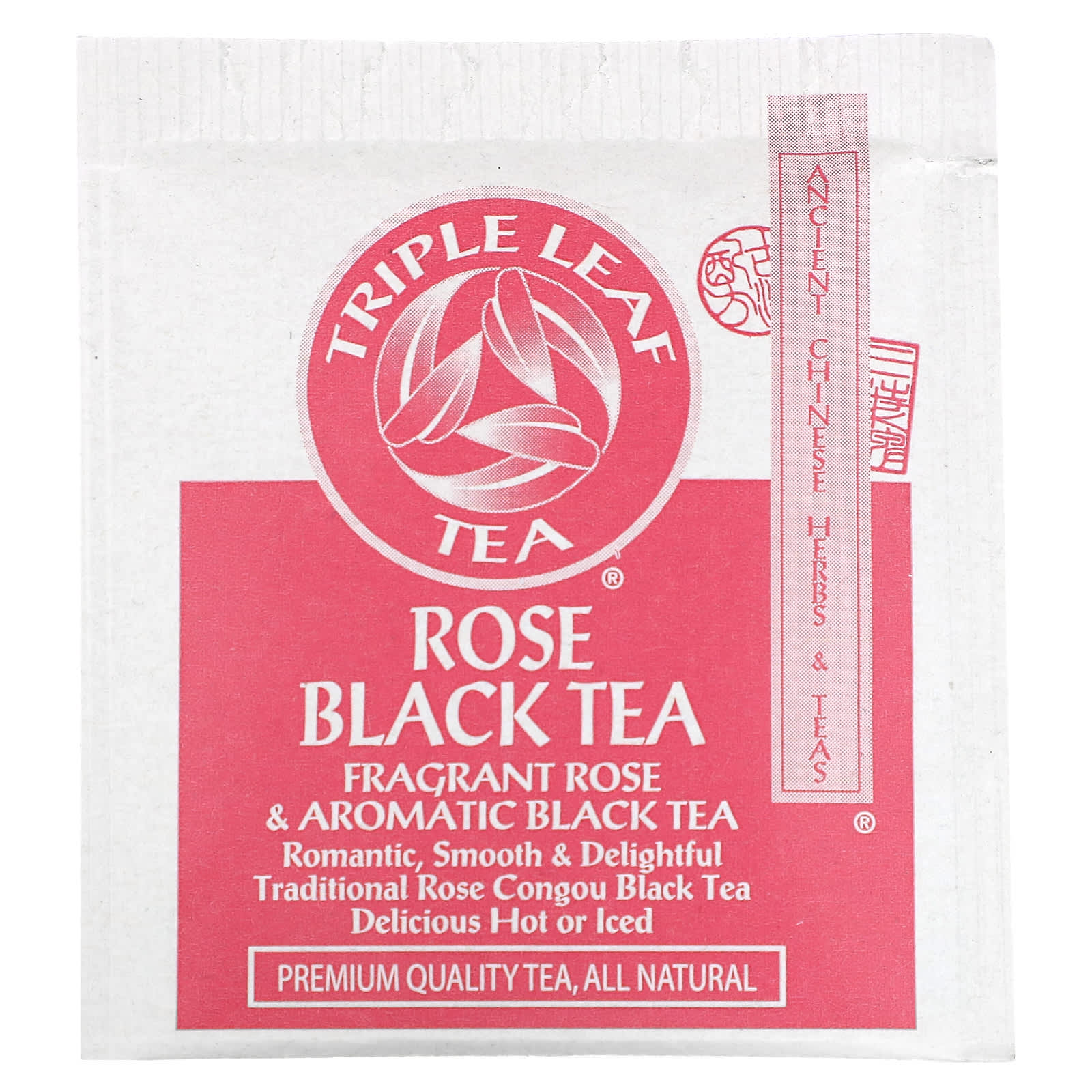 Triple Leaf Tea, Rose Black Tea, 20 Tea Bags, 1.06 oz (30 g)
