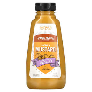 True Made Foods, Moutarde au miel et légumes cachés, 340 g