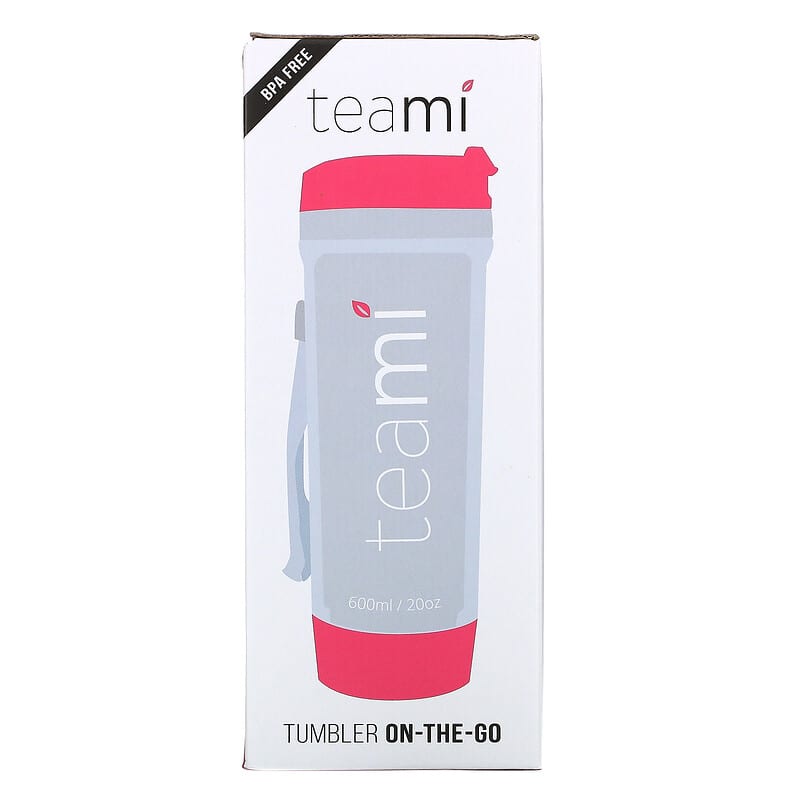 Teami Tumbler On-The-Go Pink 20 oz (600 ml)