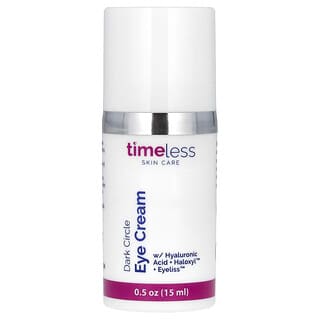 Timeless Skin Care, Crema para el contorno de los ojos con ojeras, 15 ml (0,5 oz. líq.)