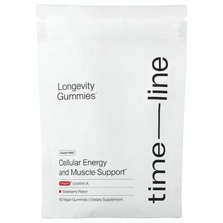 Timeline, Urolitina A, fragola, 60 caramelle gommose vegane