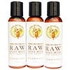 Raw Goat Milk Skin Therapy,  Face & Body Cream, Citrus + Coconut + Emily, 3 Bottles, 2 oz (56 g) Each