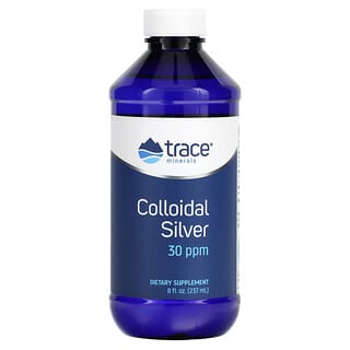 Trace Minerals ®, Argent colloïdal, 30 ppm, 237 ml