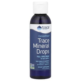 Trace Minerals ®, ConcenTrace®, микроэлементы в каплях, 118 мл (4 жидк. унции)