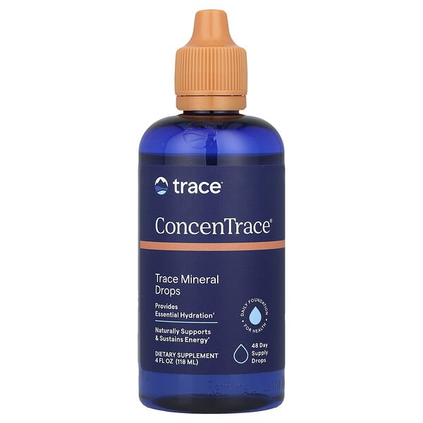 ConcenTrace®，微量礦物質滴劑，4 液量盎司（118 毫升）