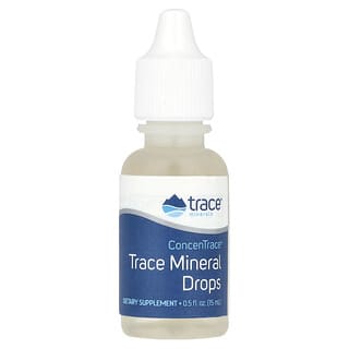 Trace Minerals ®, ConcenTrace，微量矿物质滴剂，0.5 液量盎司（15 毫升）