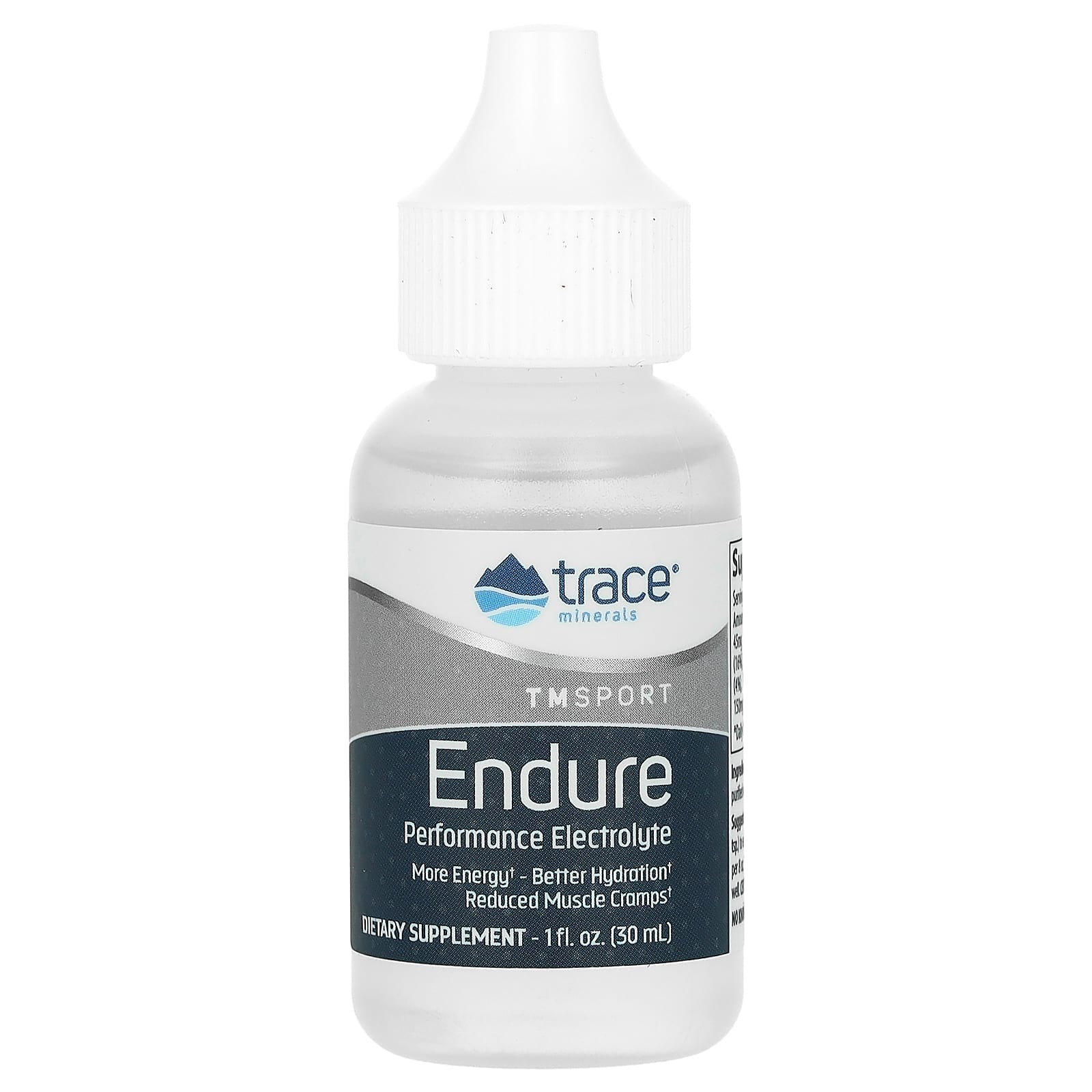 Trace Minerals ®, Endure, Liquid Electrolyte Supplement, 1 fl oz (30 ml)