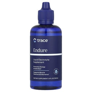 Trace Minerals ®, Endure, Suplemento con electrolitos líquidos, 118 ml (4 oz. líq.)