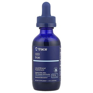 Trace Minerals ®, 離子鐵，22 毫克，1.9 液量盎司（56 毫升）