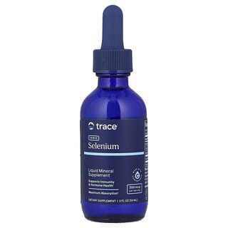 Trace Minerals ®, Йонен селен, 300 mcg, 2 течни унции (59 ml)