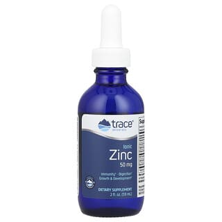 Trace Minerals ®, Zinc ionique, 50 mg, 59 ml