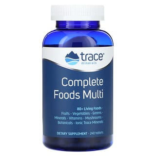 Trace Minerals ®, Complete Food Multi，240 片