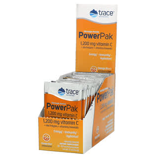 Trace Minerals ®, Electrolyte Stamina PowerPak, Orange Blast, 30 Packets, 0.17 oz (4.8 g) Each