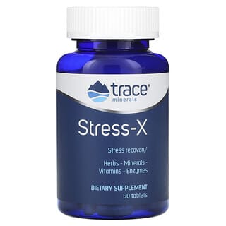 Trace Minerals ®, Stress-X, 60 Tabletten