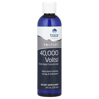 Trace Minerals ®, TM Sport, 40 000 volts !, Concentré d'électrolytes, 237 ml