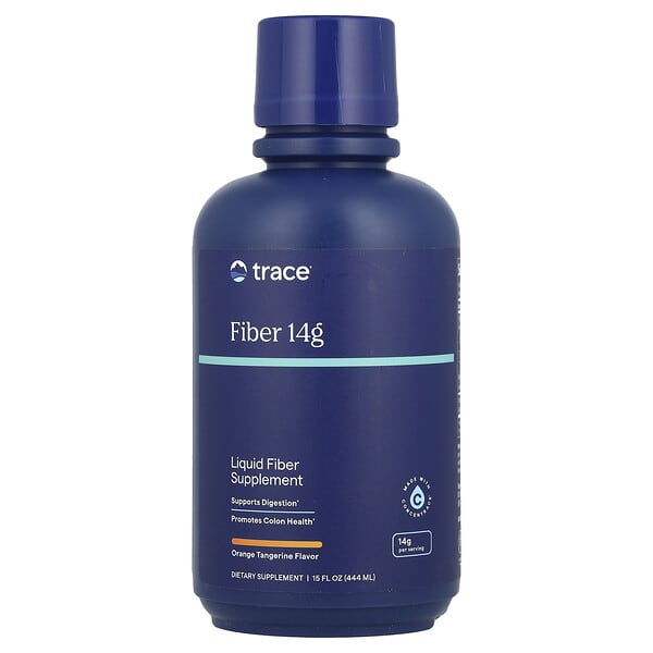 Fiber, Orange Tangerine, 15 fl oz (444 ml)