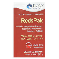Trace Minerals ®, Reds Pak, Mixed Berry, 30 Packets, 0.23 oz (6.5 g) Each