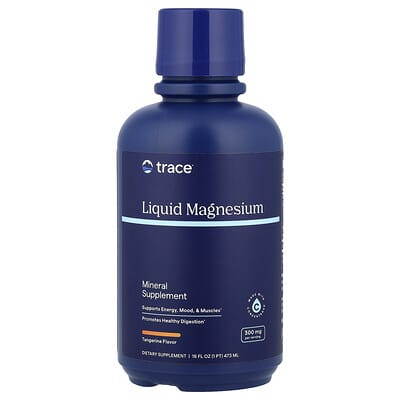 Trace, Liquid Magnesium, Orange Flavor, 16 fl oz (473 ml)