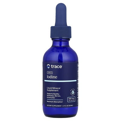 Trace, Ionic Iodine Oral Solution, 2 fl oz (59 ml)
