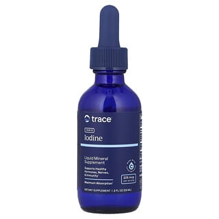 Trace Minerals ®, 離子碘，225 微克，2 液量盎司（59 毫升）