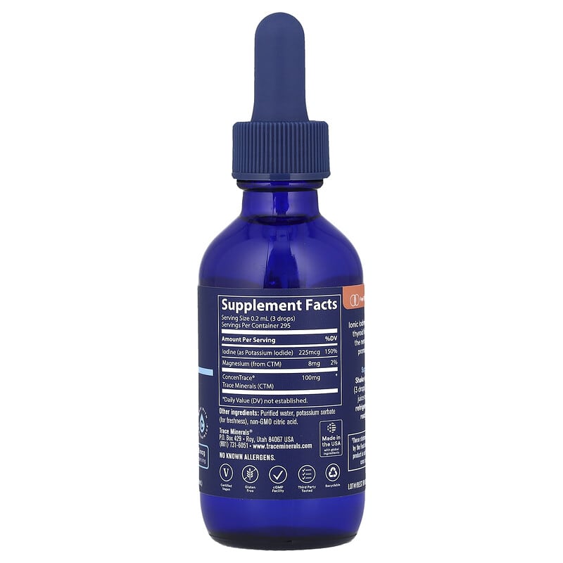 Ionic Iodine ionisches Jod 59 ml 2 fl. oz