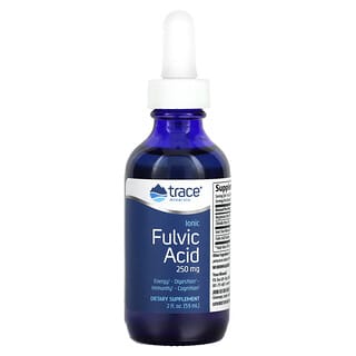 Trace Minerals ®, Ionic Fulvic Acid, 250 mg, 2 fl oz (59 ml)