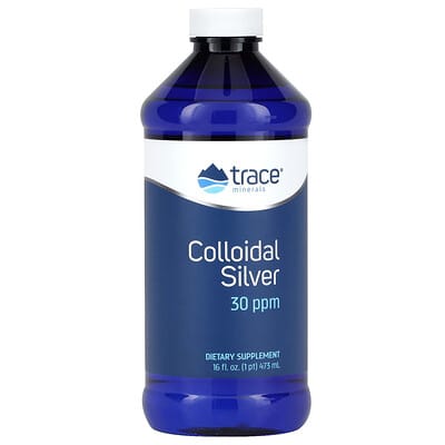 Trace, Colloidal Silver, 30 ppm, 16 fl oz (473 ml)