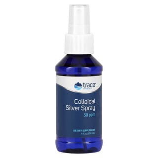 Trace Minerals ®, Argent colloïdal en spray, 118 ml