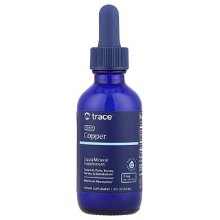 Trace, Cobre iónico, 59 ml (2 oz. líq.)