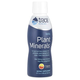 Trace Minerals ®, Minerales vegetales iónicos, Sabor a mandarina natural, 503 ml (17 oz. líq.)