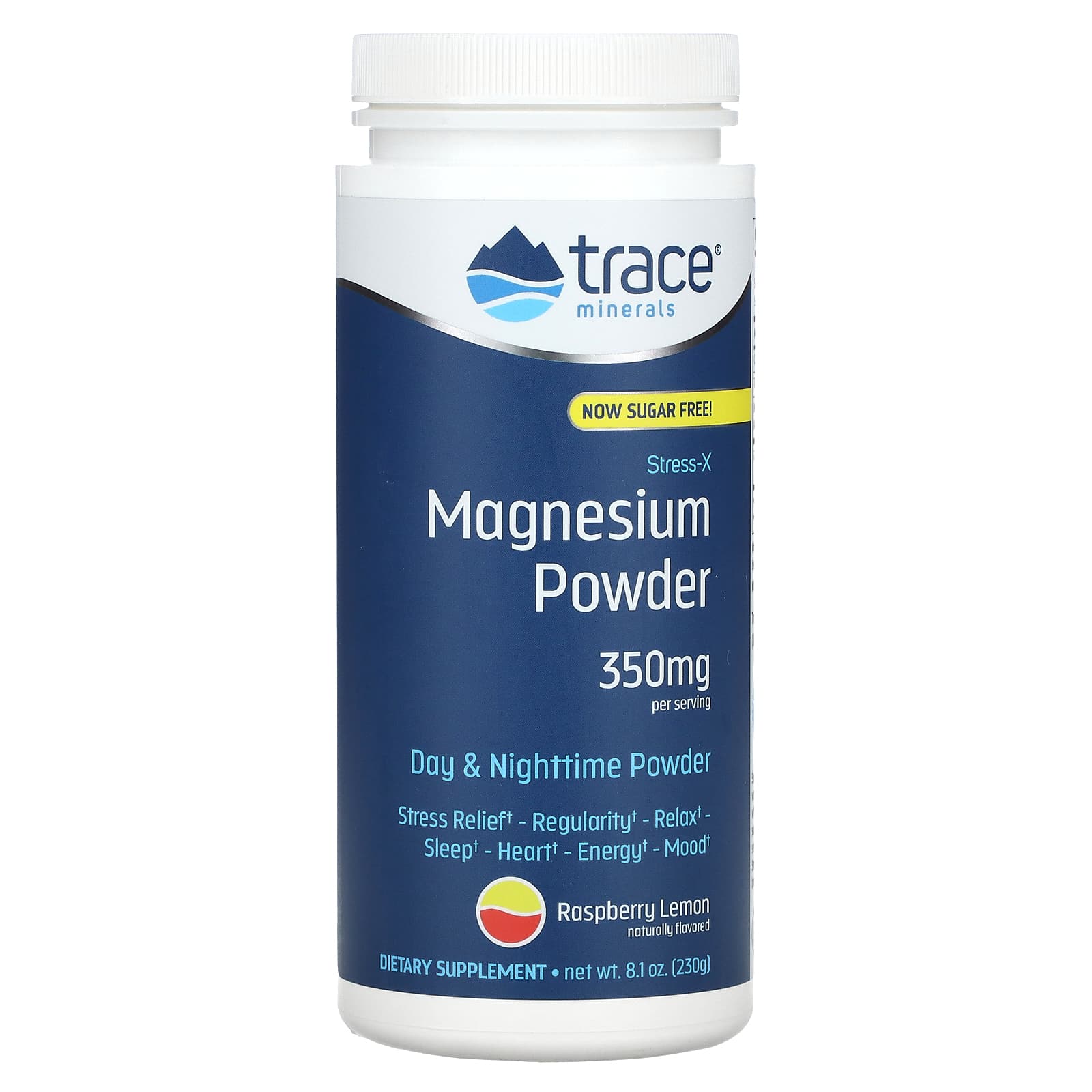  NOW - Citrato de magnesio en polvo, 8 onzas (paquete de 2) :  Salud y Hogar